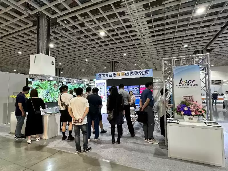 2023台灣國際室內設計、材料大展 印象廣告200吋LED電視牆震撼登場