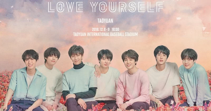 BTS WORLD TOUR LOVE YOURSEL 金碩珍 台灣廣告應援活動 BTS WORLD TOUR LOVE YOURSEL 金碩珍 台灣廣告應援活動