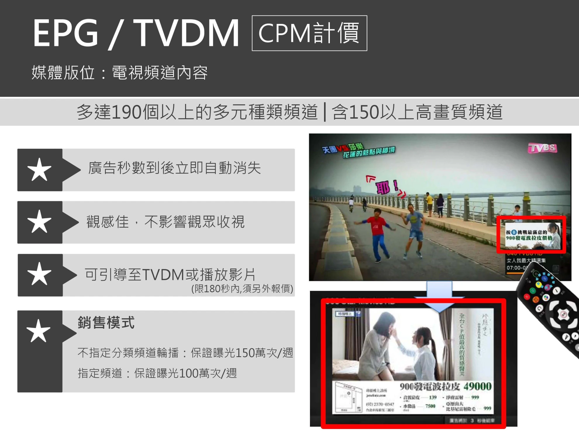 中華電信MOD轉台置入廣告